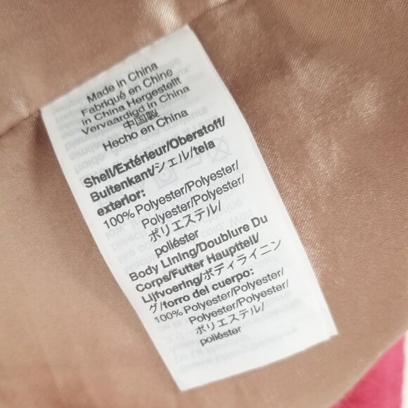 J. Crew Teddy Sherpa Topcoat Jacket Coat M Dried Rose Pink Romantic Preppy $248 - Picture 10 of 16